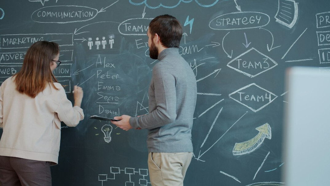 business team brainstorming