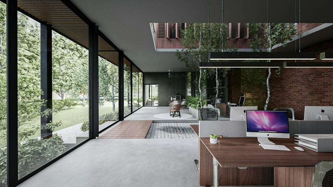 modern office space